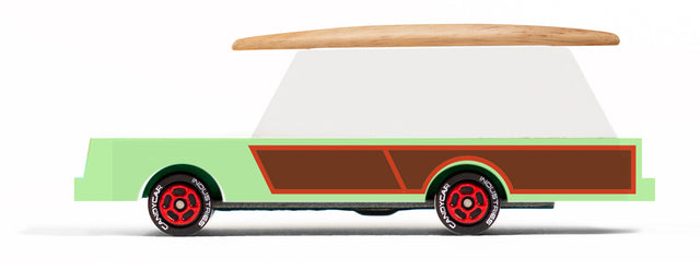 Candycar Surf Wagon – Durable Wooden Beach Car