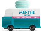 Candycar Macaron Van Blauw – Duurzame Houten Speelgoed auto