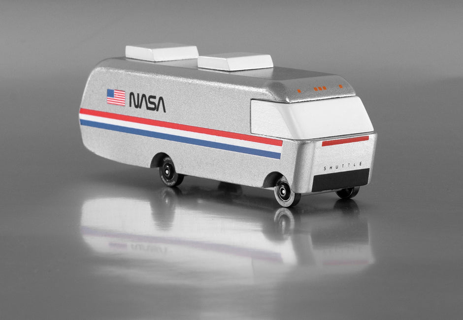 Candycar NASA Astrovan – Nachhaltiges Weltraumauto aus Holz