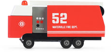 Candycar Fire Truck – Duurzame Houten Brandweerwagen