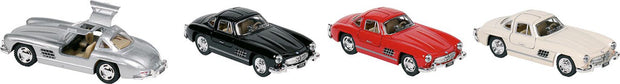 Metalen speelgoedauto Mercedes-Benz 300SL Coupé 1954, schaal 1:36