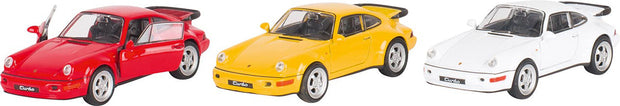Metalen speelgoedauto Porsche 964 Turbo, schaal 1:37