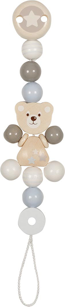 Goki Baby Fopspeenketting – Beer