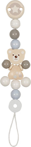 Goki Baby Fopspeenketting – Beer
